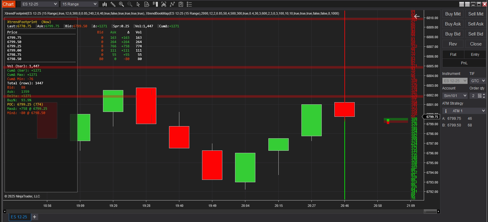 Xtrend Algo XFootprintXBookmap ++ Gold Edition - Image 5