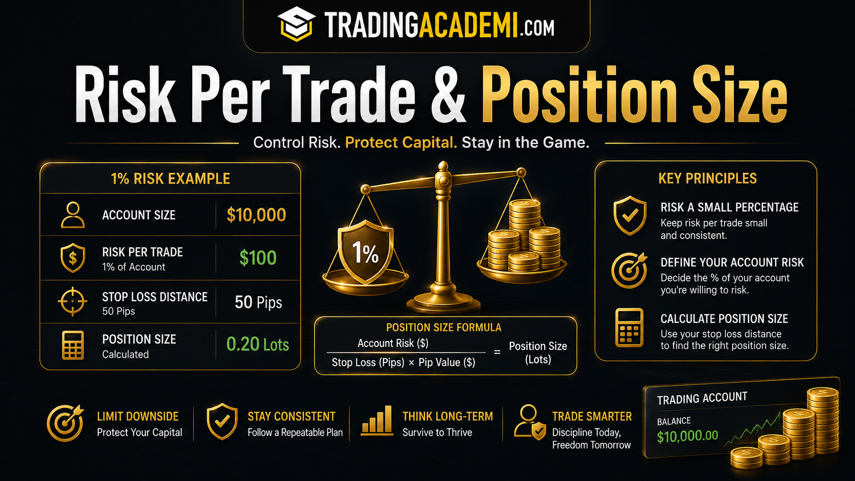 Define Risk Per Trade