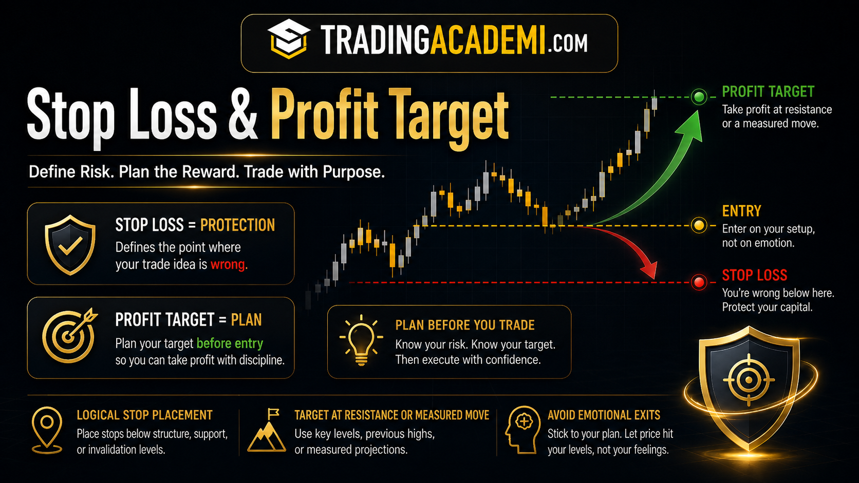 Define Your Stop Loss And Target