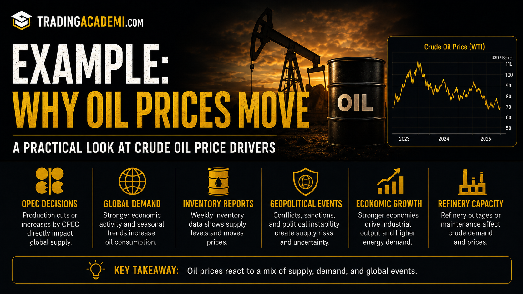 Example Why Oil Prices Move