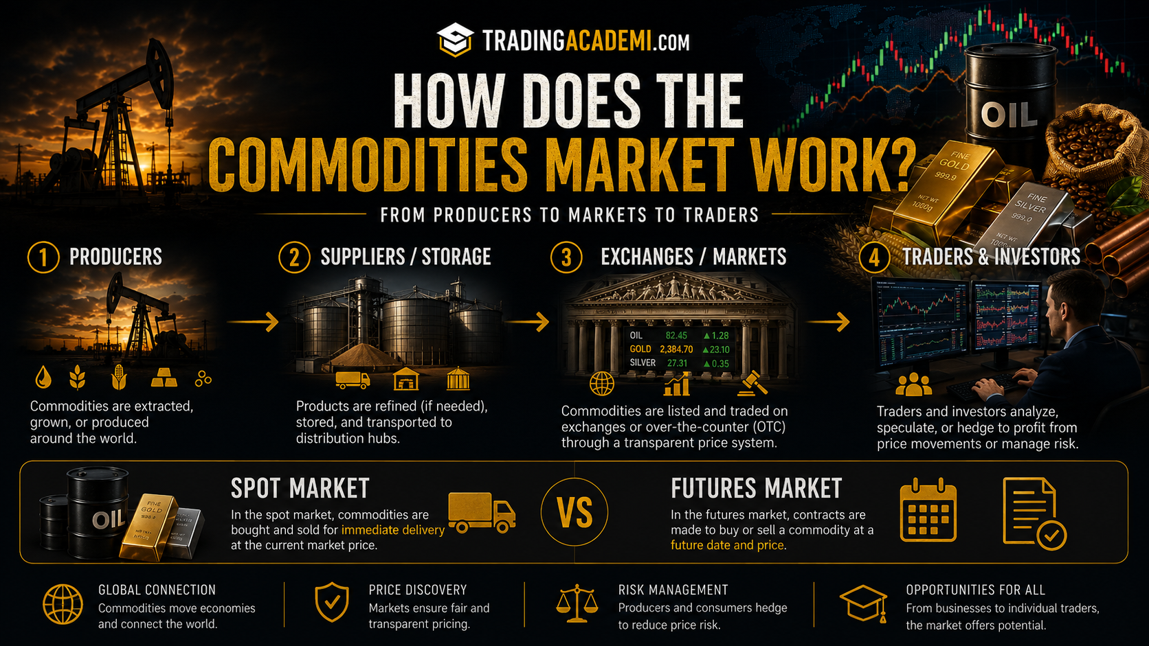 How Does the Commodities Market Work
