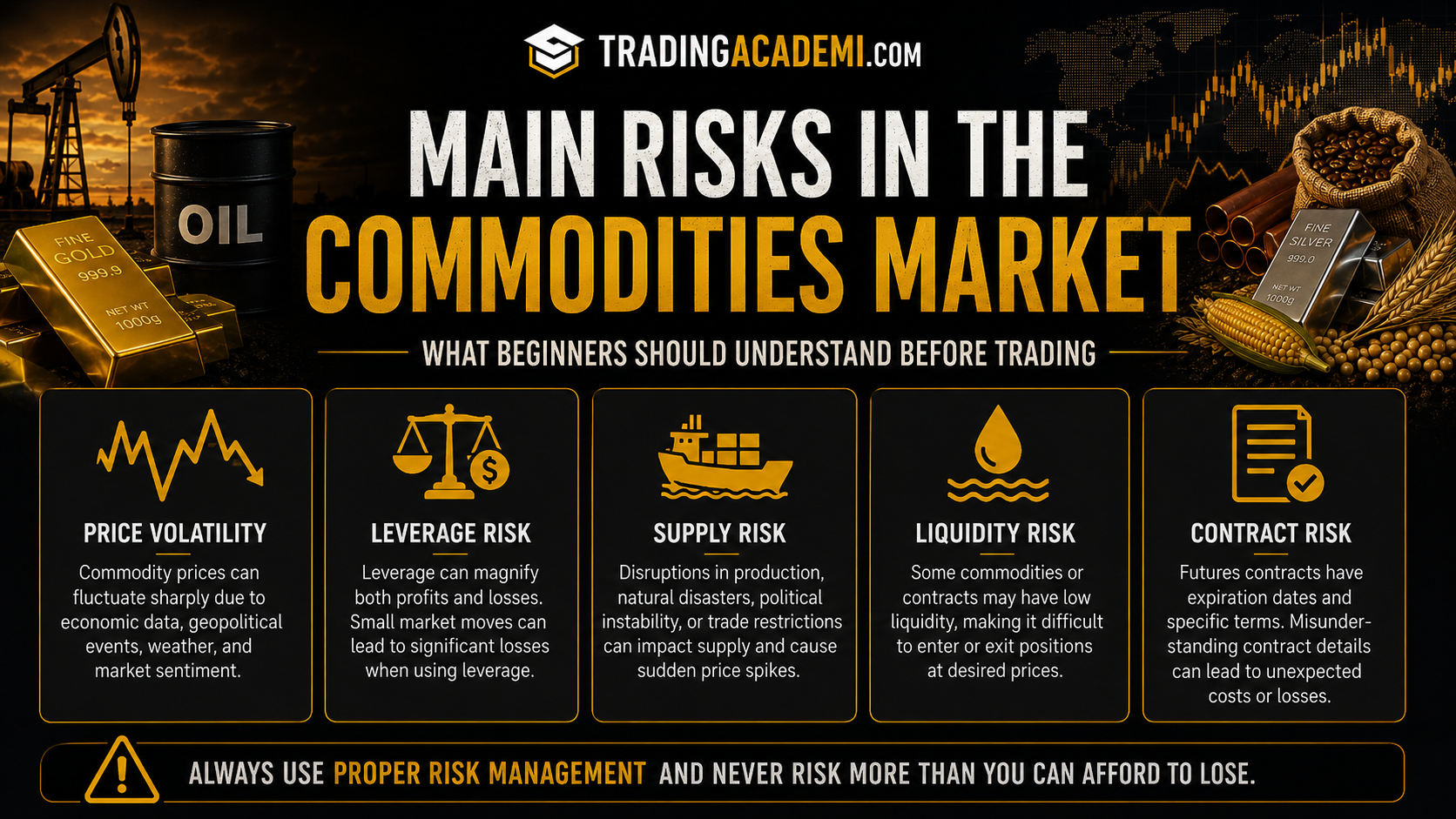 Risks of the Commodities Market