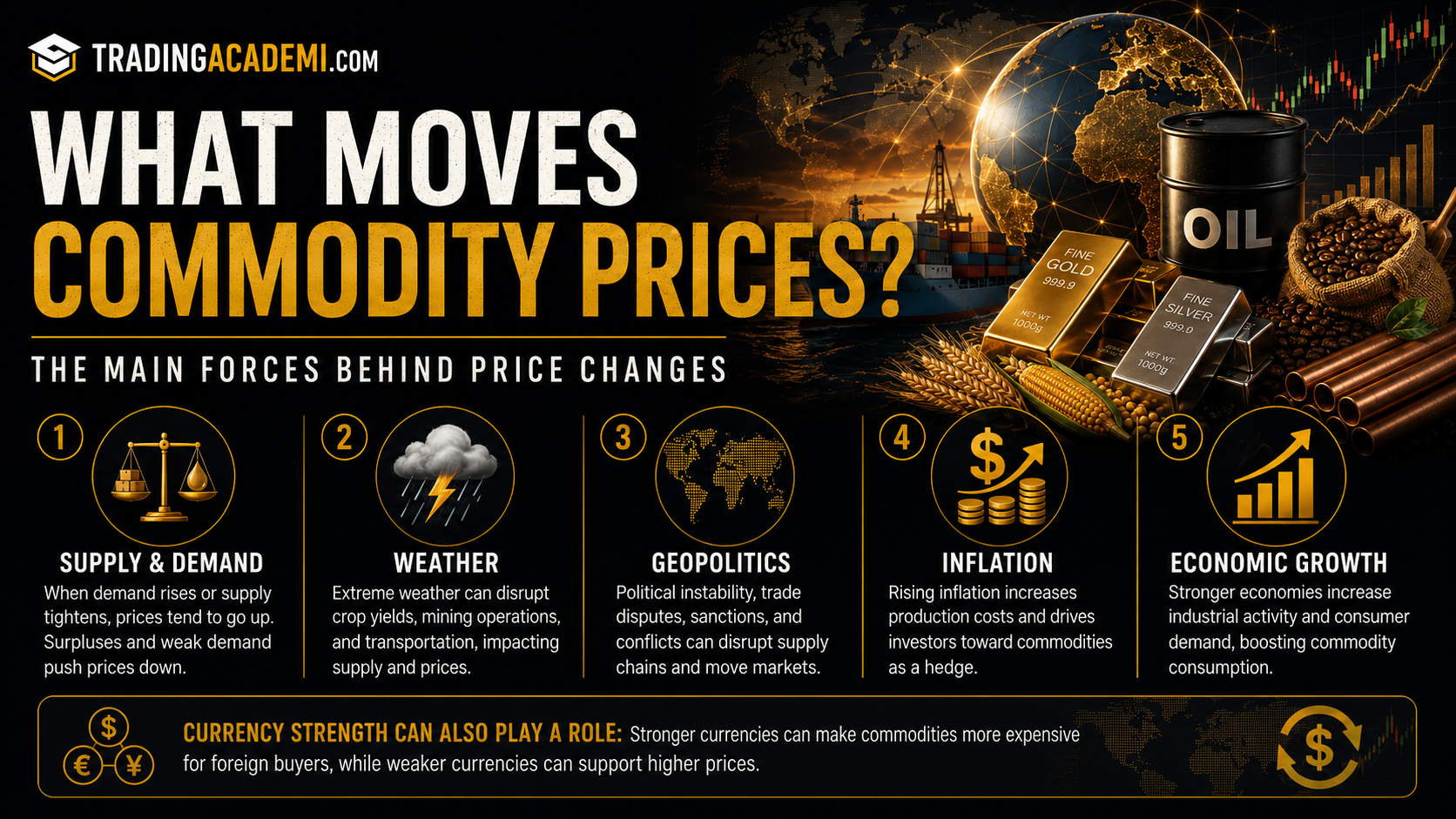 What Makes Commodity Prices Move