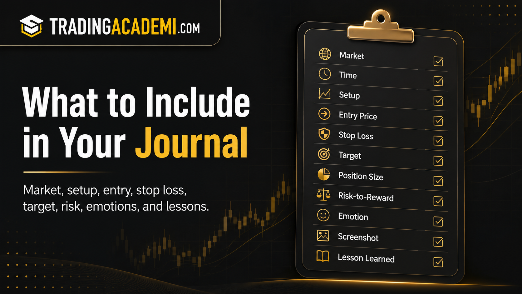 What Should You Include in a Trading Journal
