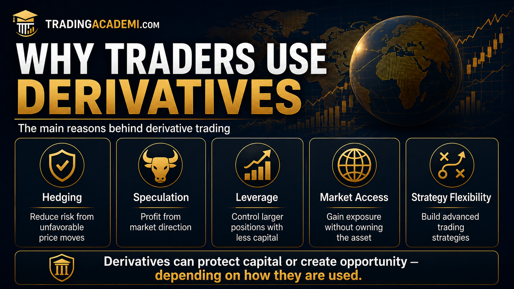 Why Do Traders Use Derivatives