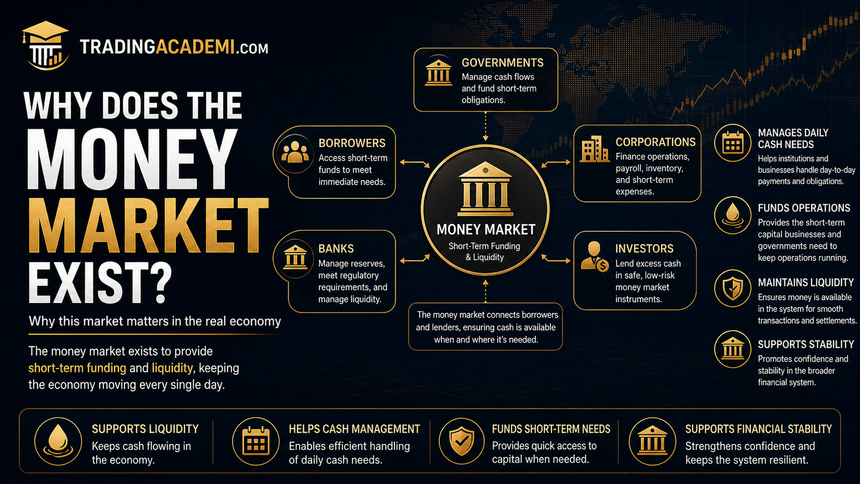 Why Does the Money Market Exist